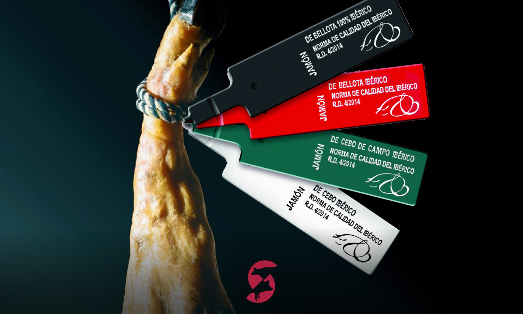 Diferencias entre las etiquetas del jamón ibérico